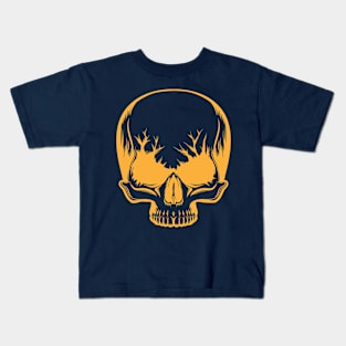 Yellow Skull Kids T-Shirt